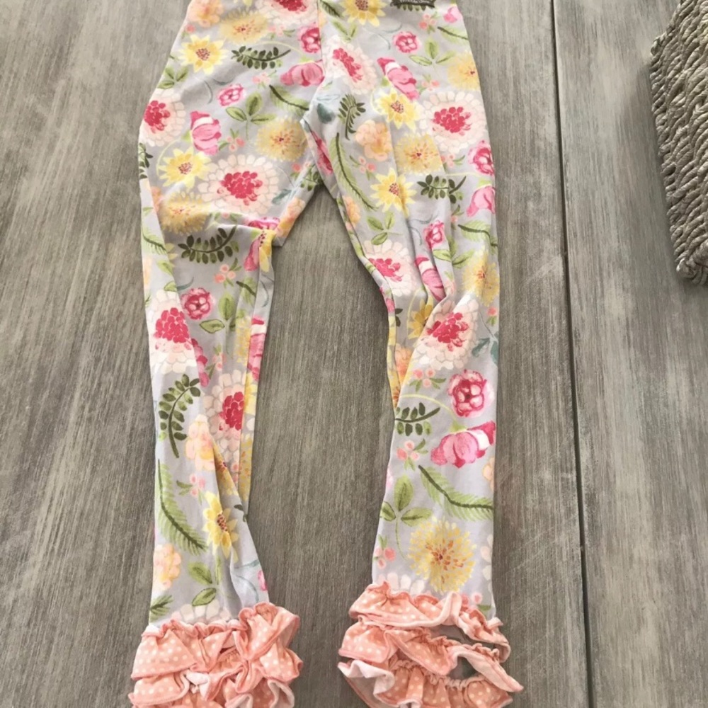Matilda Jane Fragrant Floral Leggings SZ 6 & 8